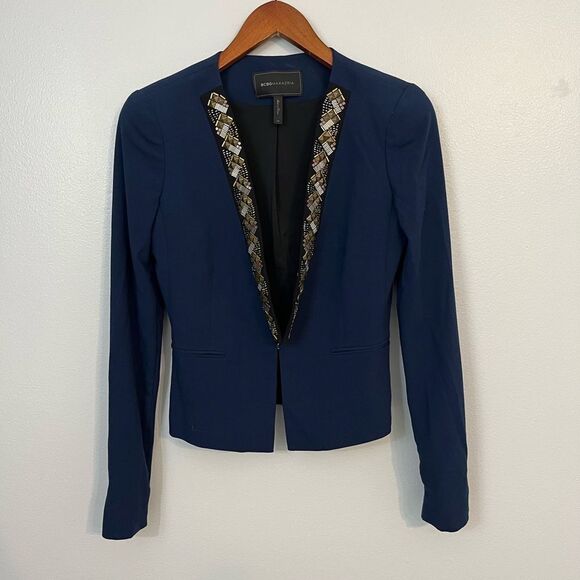 BCBG Max Azria Studded Blazer - Picture 1 of 5